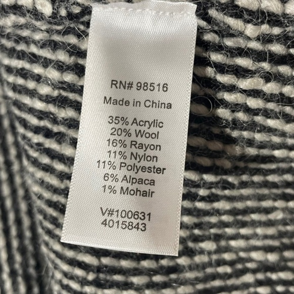 Coldwater Creek Women's Alpaca Blend Open Front Knit Cardigan‎ Sweater - Picture 7 of 8